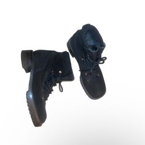 Stuart Weitzman combat Boots 8